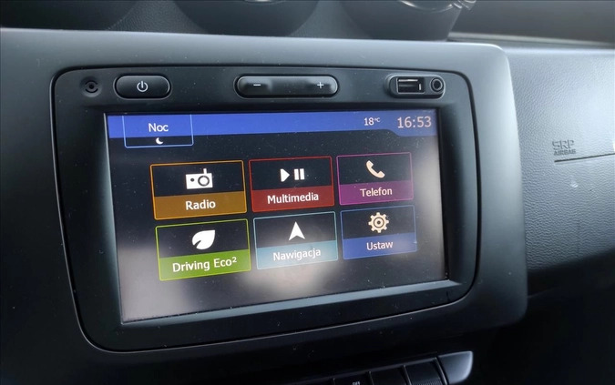 Dacia Duster cena 49900 przebieg: 94584, rok produkcji 2018 z Krzanowice małe 137